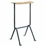 Magis Officina Barhocker 75 cm Buchenholz - Natura - Anthrazitgrau