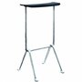 Magis Officina Barhocker 75 cm Leder - Schwarz - Verzinkt