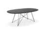 Magis XZ3 Tisch Oval - Schwarz - Schwarz