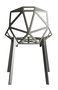 Magis Chair One Stuhl - Legs - Anthrazitgrau Metallic