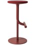 Magis Tibu - Drehbarer Stoff Hocker: Bordeaux