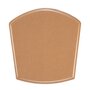 Hans K ZigZag Barchair 63cm White-Camel
