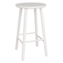 Hans K ZigZag Barstool 63cm White