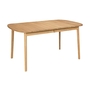 Hans K Rainbow Table 142(48)x90cm Oak Oiled