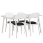 Hans K Rainbow Table 162(48+48)x100cm White