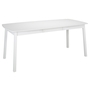 Hans K Verona Table Ellipse 137(48)x90cm White