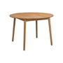 Hans K ZigZag Table Round 110(50)x110cm Oak Oiled