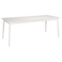 Hans K ZigZag Table Rect 140(53)x90cm White