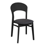 Hans K Rainbow Chair Stretcher Elm Black