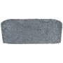 Hans K ZigZag Bench White- Graphite Sitzkissen