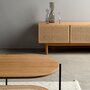 Hans K Racquet Mediabench - Oak Olied