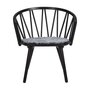 Hans K ZigZag Lounge Chair Ash Black- Graphite Sitzkissen