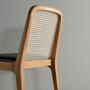 HANS K RACQUET CHAIR OAK OILED