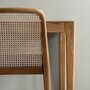 HANS K RACQUET CHAIR OAK OILED