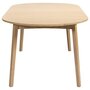 HANS K RAINBOW TABLE 205(50)X100CM- SOLID ASH