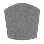 HANS K ZIGZAG BARCHAIR 78CM- Sparkling grey