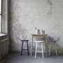 HANS K ZIGZAG BARSTOOL 78CM BLACK STAIN