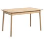 ZIGZAG TABLE RECT BF 127(53)X75CM- BLONDE STAIN