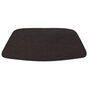 HANS K VERONA CHAIR- SEAT LEATHER BROWN
