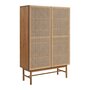 HANS K RACQUET CABINET OAK OILED- LEGS OAK