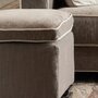 Milano Garrison Pouf - Kissen mit glattem Rand