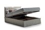 Milnao Naxos Doppelbett mit Stauraumbox