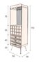 Dutchbone Vino Cabinet