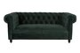 Dutchbone Chester Sofa velvet Dark Green