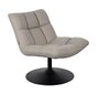 Dutchbone Bar Lounge Chair - Light Grey