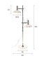 Dutchbone Karish Floor Lamp