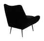 Dutchbone Glodis Lounge Chair - Nero