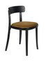 Dutchbone Brandon Chair - Black/Ochre