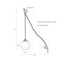 Dutchbone Bulan Wall Lamp