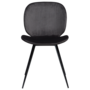 Dan-Form CLOUD Chair Meteorite Black Velvet