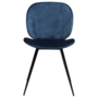 Dan-Form CLOUD Chair Meteorite Blue Velvet