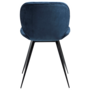 Dan-Form CLOUD Chair Meteorite Blue Velvet