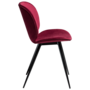 Dan-Form CLOUD Chair Deep Ruby Velvet