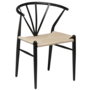 Dan-Form DELTA Chair Black Lacquer Legs