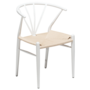 Dan-Form DELTA Chair White Lacquer Legs