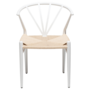 Dan-Form DELTA Chair White Lacquer Legs