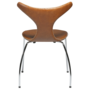 Dan-Form DOLPHIN Chair Light Brown Leather