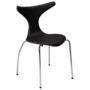 Dan-Form DOLPHIN Chair Black leather