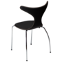 Dan-Form DOLPHIN Chair Black leather