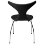 Dan-Form DOLPHIN Chair Black leather