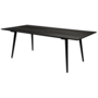 Dan-Form BONE table Black stained ash Rectangular top