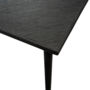 Dan-Form BONE table Black stained ash Rectangular top