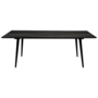 Dan-Form BONE table Black stained ash Rectangular top