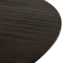 Dan-Form ECLIPSE table top Grey stained ash table top round