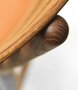 FDB Mobler J48 Esszimmerstuhl-Eiche Geräuchert, Natur, Lackiert - Leder, Cognac (Sevil)