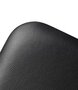 FDB Mobler J48 Esszimmerstuhl-Eiche, Natur, Lackiert - Leder, Schwarz (Sierra SI1001M)